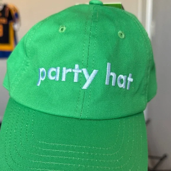 Kate Spade Vibrant Green Party Hat - Picture 2 of 6